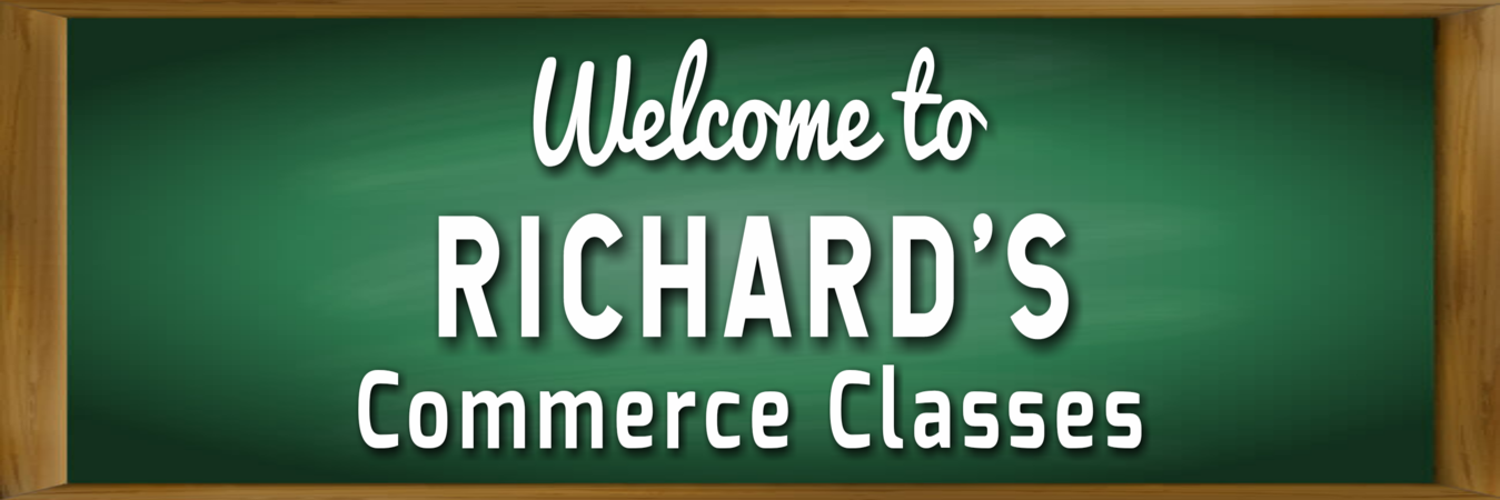 Richard’s Commerce Classes